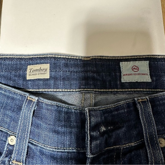 Ag Adriano Goldschmied Jeans Ag Jeans The Tomboy Relaxed Straight sz29 - Picture 3 of 4